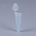 Tubo centrifugo conico della plastica 1.5ml micro con il cappuccio della stampa