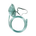 Maschera di ossigeno trasparente del PVC del nebulizzatore medico sterile del gas di EO