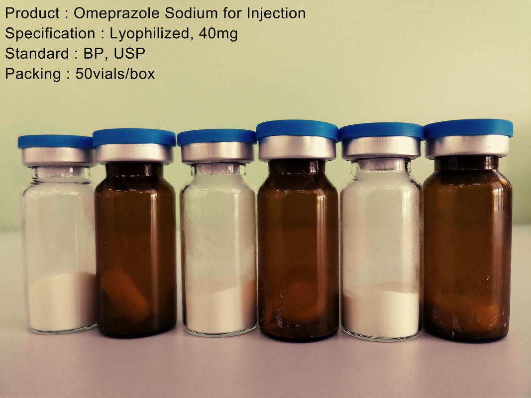 iniezione della polvere liofilizzata mg 40, sodio dell'omeprazolo per l'iniezione