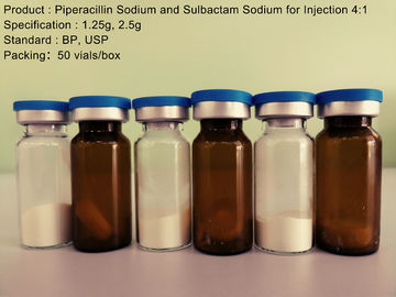 1.25g 2.5g asciugano l'iniezione del sodio di Piperacillin della polvere/sodio di Sulbactam