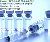 6mg iniezione recombinante Pegfilgrastim dell'essere umano PEG-G-CSF PIOLO-RHG-CSF