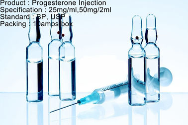 Iniezioni parenterali del progesterone del piccolo volume del farmaco dell'ormone per la gravidanza