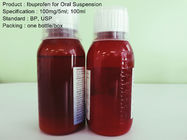 Ibuprofene per la sospensione orale 100mg/5ml; sciroppo asciutto dell'ibuprofene orale dei farmaci 100ml