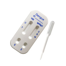 Carte rapida medica della prova di Igg/Gm di colore bianco dimensione ISO13485 4.0mm/di 3.0mm