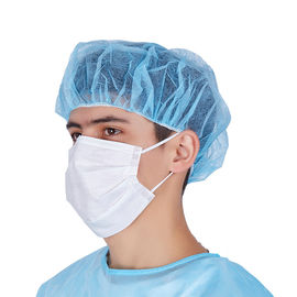 Amichevole eco- non tessuto medico respirabile dei cappucci degli abiti chirurgici della maschera di protezione