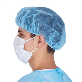 Amichevole eco- non tessuto medico respirabile dei cappucci degli abiti chirurgici della maschera di protezione