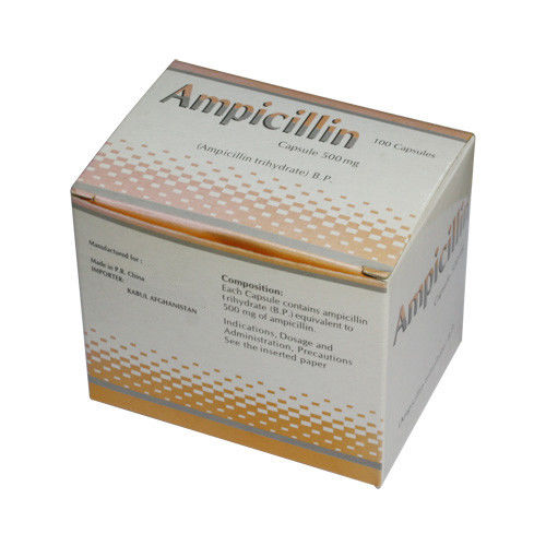 L'ampicillina derivata sintetica incapsula 250 mg 500 farmaci antibiotici orali di mg