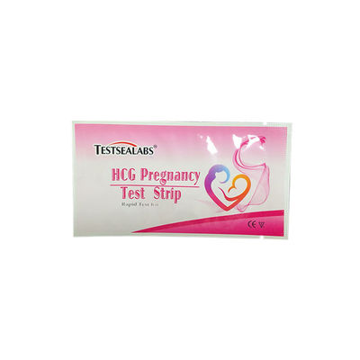 Cassetta dell'esame delle urine di Hcg della striscia di gravidanza di accuratezza di 99%