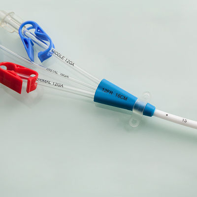 Catetere triplo diritto Kit Disposable Medical Device di dialisi del lume